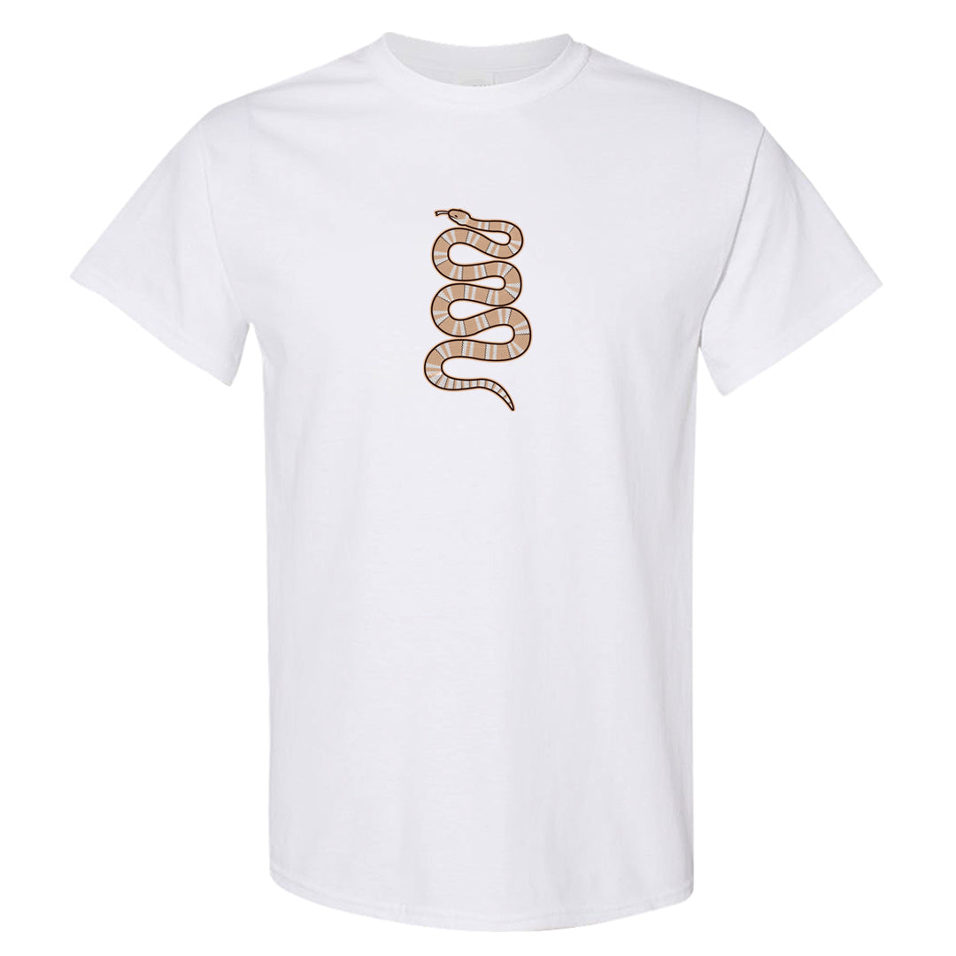 United In Victory Low 1s T Shirt | Coiled Snake, White