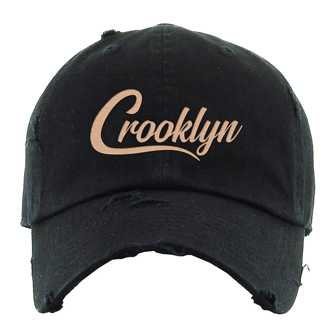 United In Victory Low 1s Distressed Dad Hat | Crooklyn, Black