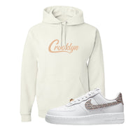 United In Victory Low 1s Hoodie | Crooklyn, White