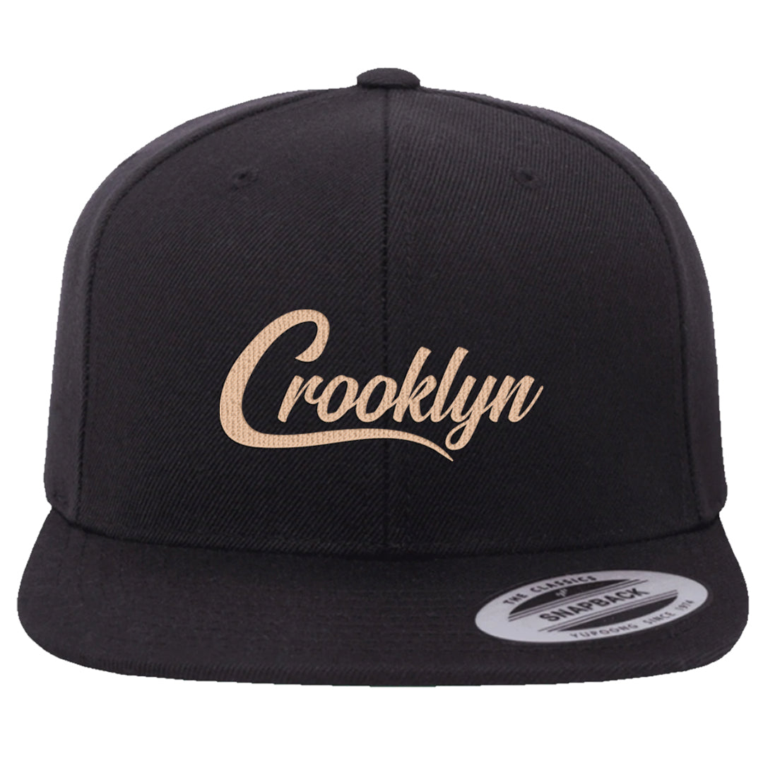 United In Victory Low 1s Snapback Hat | Crooklyn, Black