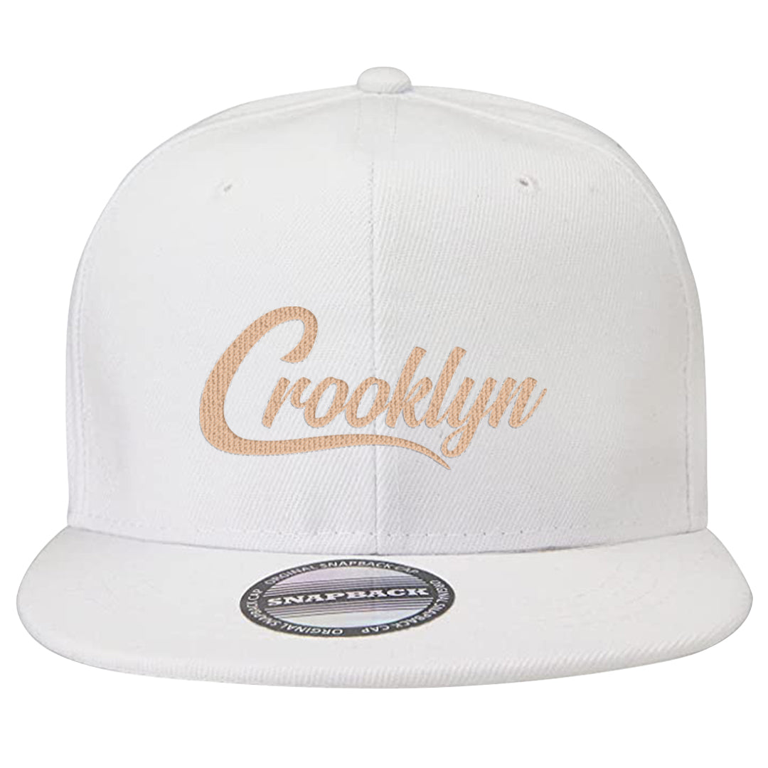 United In Victory Low 1s Snapback Hat | Crooklyn, White