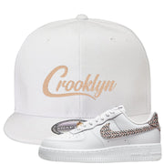 United In Victory Low 1s Snapback Hat | Crooklyn, White