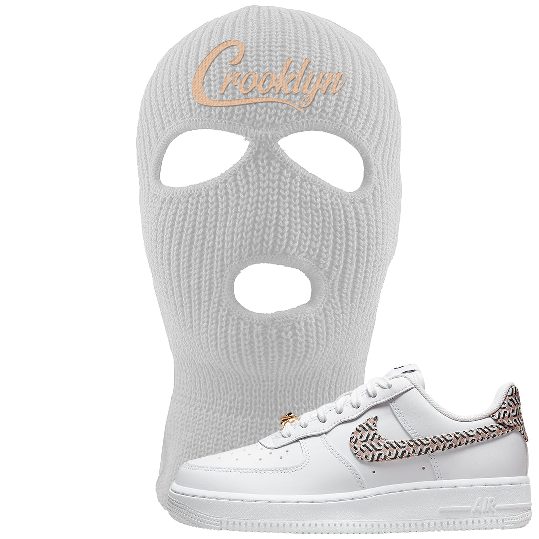 United In Victory Low 1s Ski Mask | Crooklyn, White