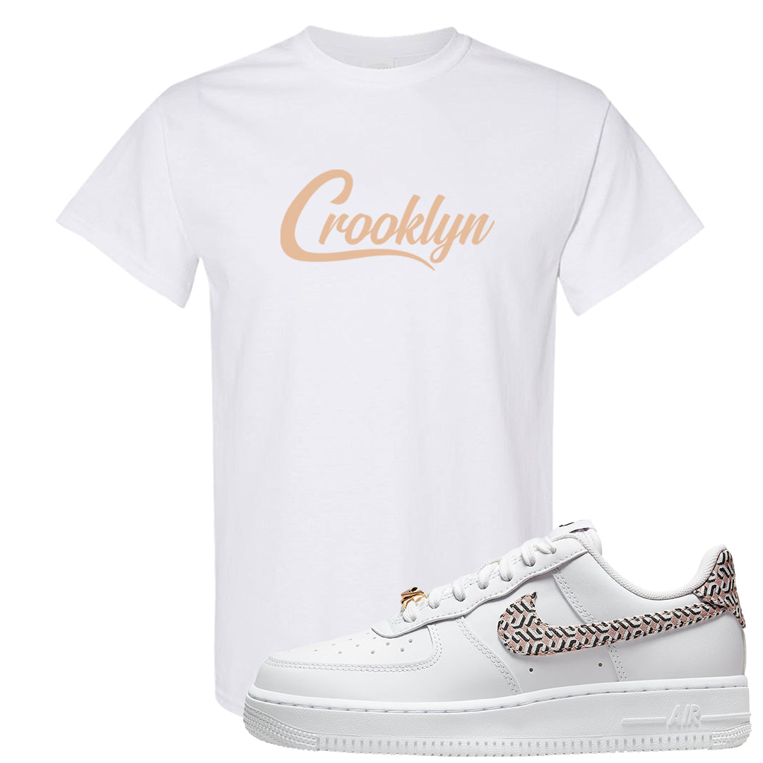 United In Victory Low 1s T Shirt | Crooklyn, White