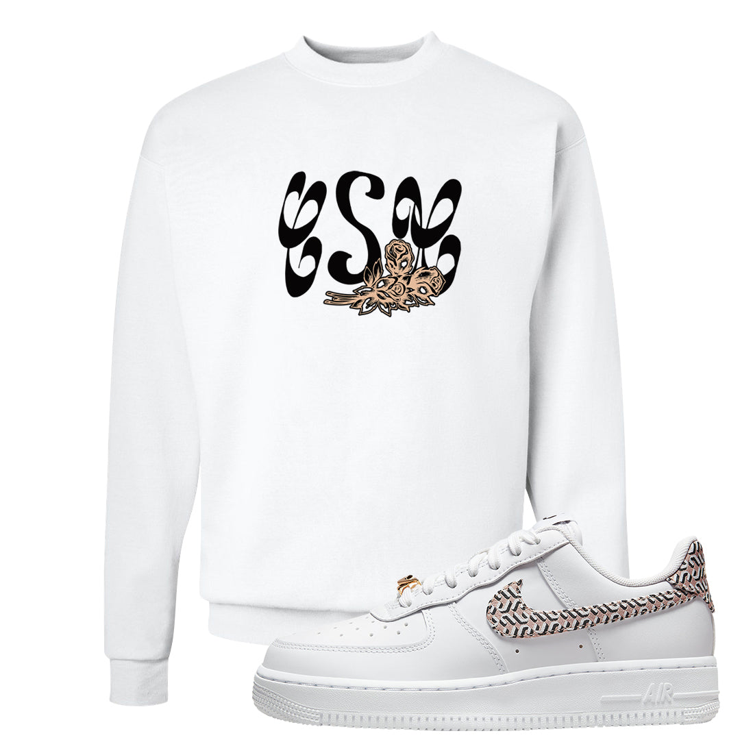 United In Victory Low 1s Crewneck Sweatshirt | Certified Sneakerhead, White