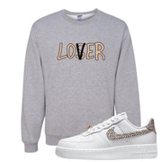 United In Victory Low 1s Crewneck Sweatshirt | Lover, Ash