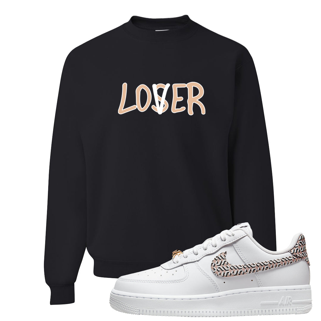 United In Victory Low 1s Crewneck Sweatshirt | Lover, Black