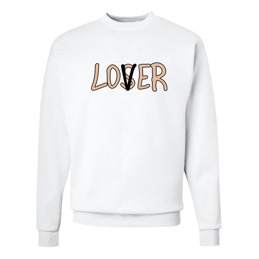 United In Victory Low 1s Crewneck Sweatshirt | Lover, White