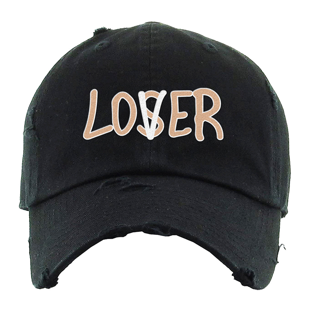 United In Victory Low 1s Distressed Dad Hat | Lover, Black