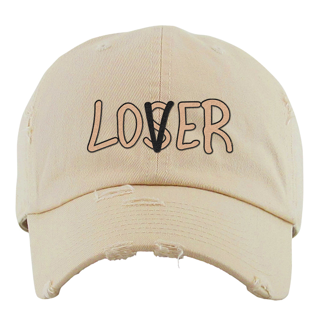 United In Victory Low 1s Distressed Dad Hat | Lover, Ivory