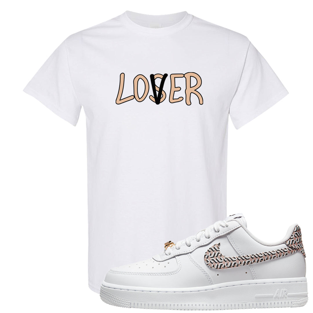 United In Victory Low 1s T Shirt | Lover, White