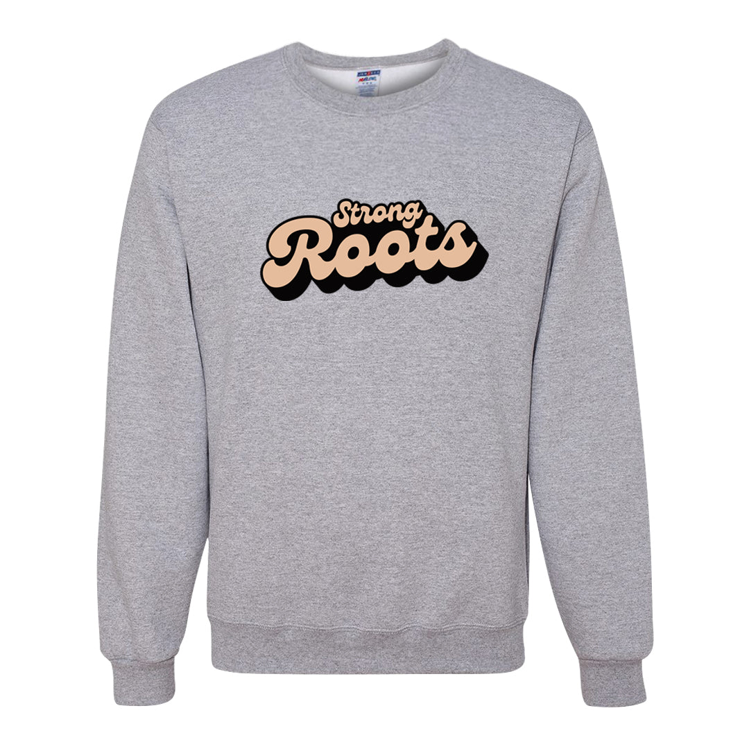 United In Victory Low 1s Crewneck Sweatshirt | Strong Roots, Ash