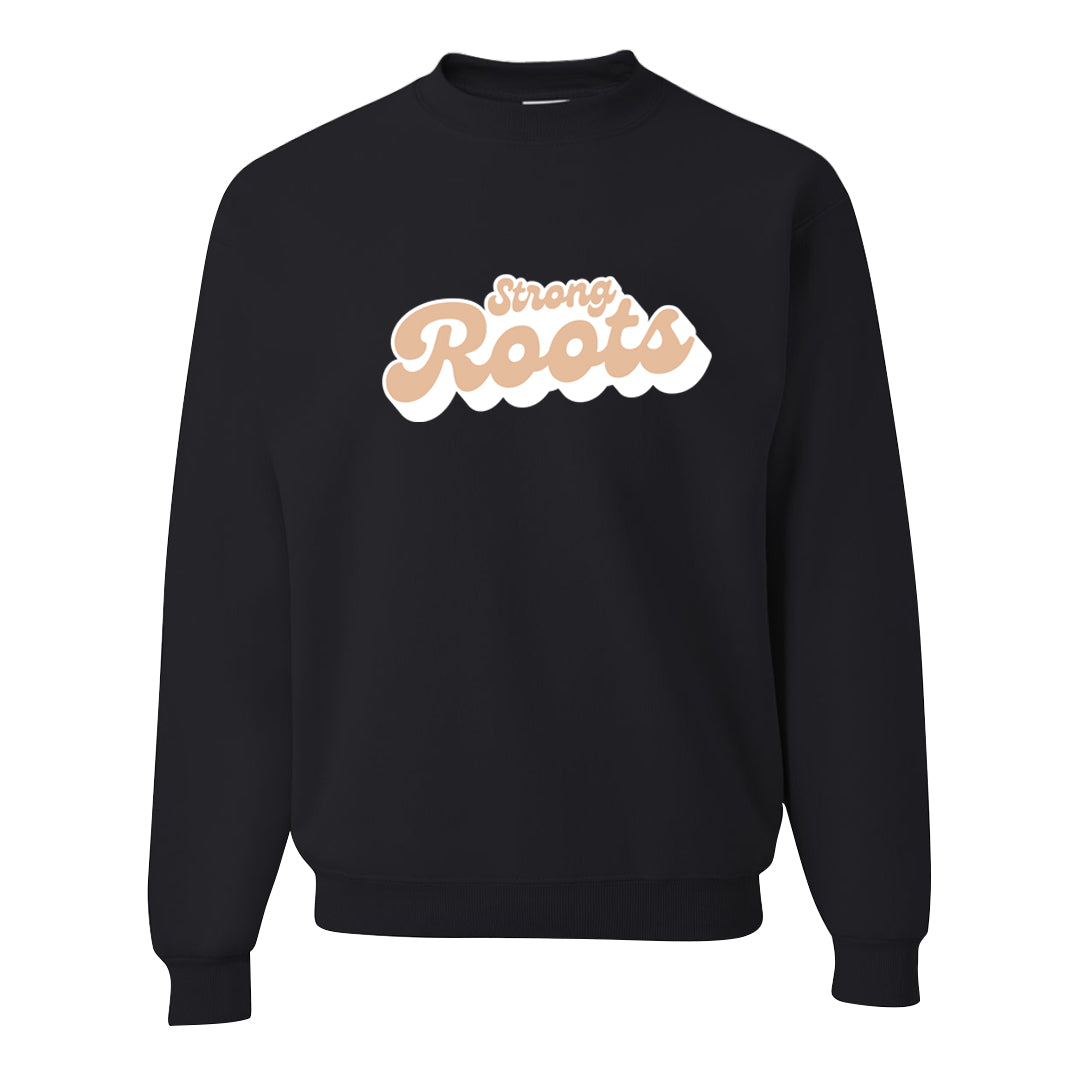 United In Victory Low 1s Crewneck Sweatshirt | Strong Roots, Black