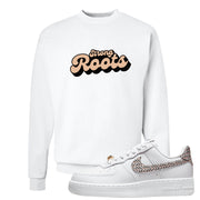 United In Victory Low 1s Crewneck Sweatshirt | Strong Roots, White