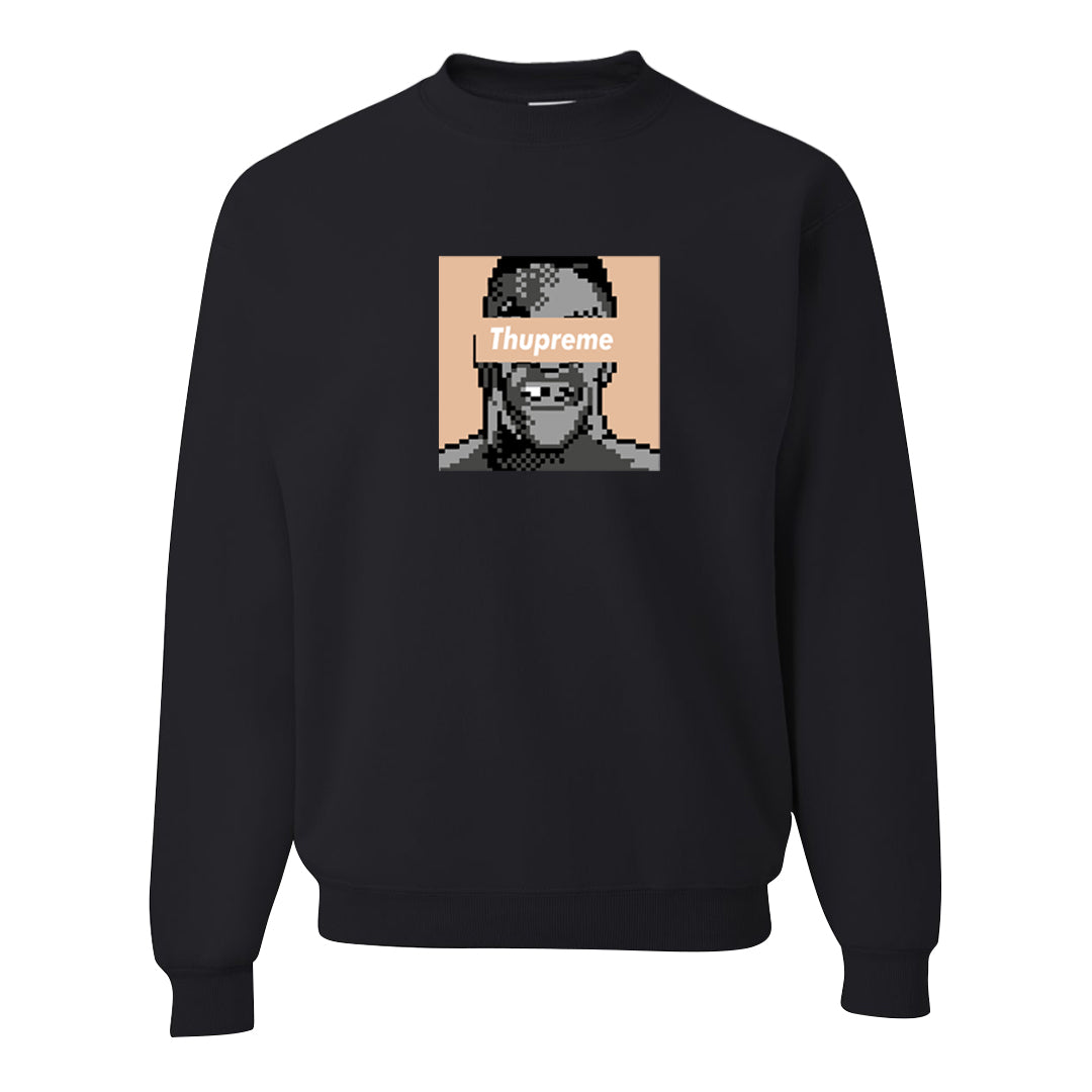 United In Victory Low 1s Crewneck Sweatshirt | Thupreme, Black