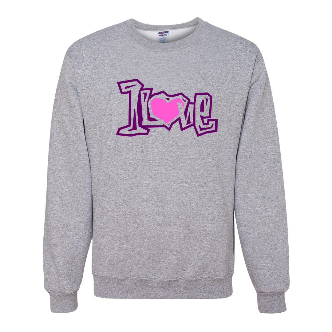 Las Vegas AF1s Crewneck Sweatshirt | 1 Love, Ash