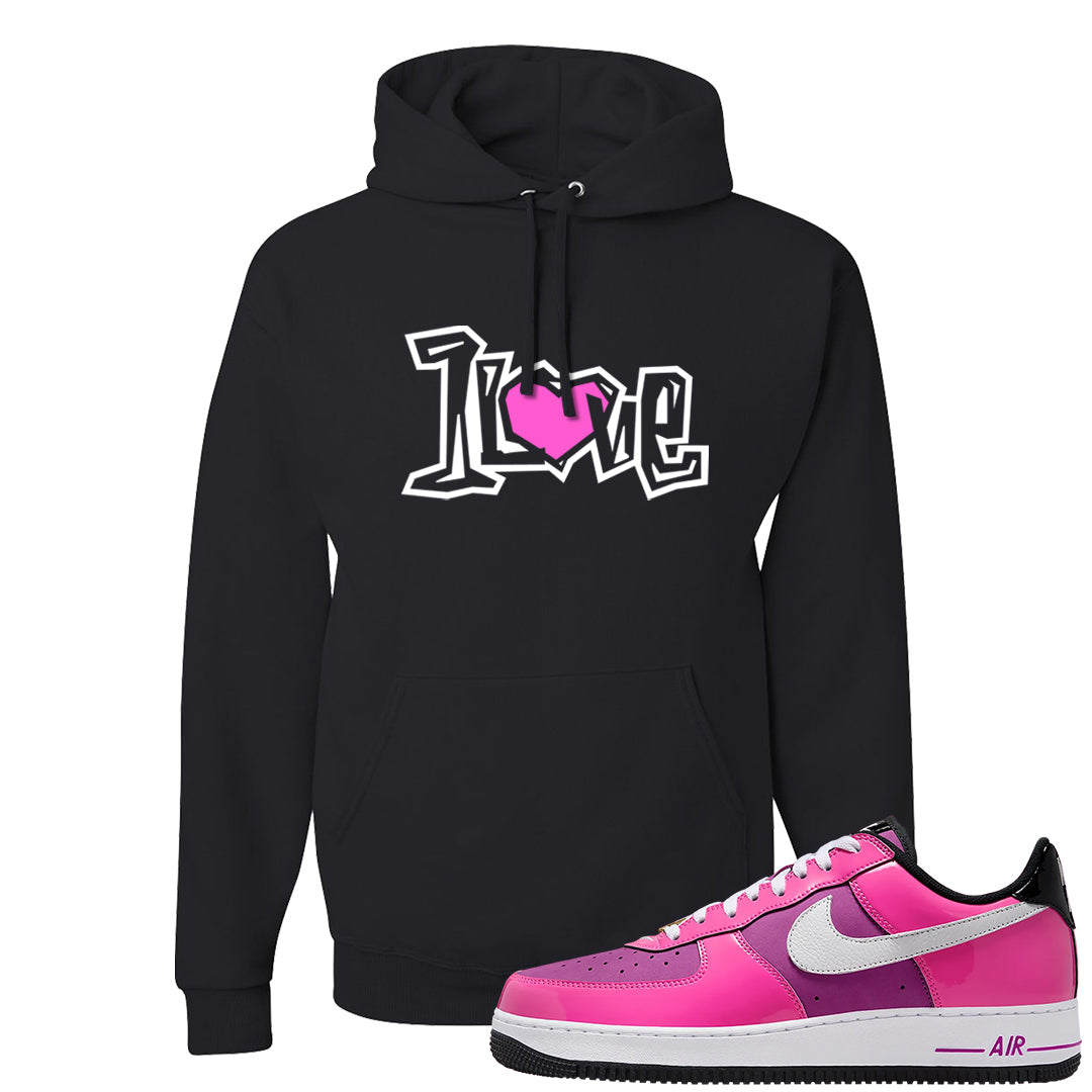 Las Vegas AF1s Hoodie | 1 Love, Black