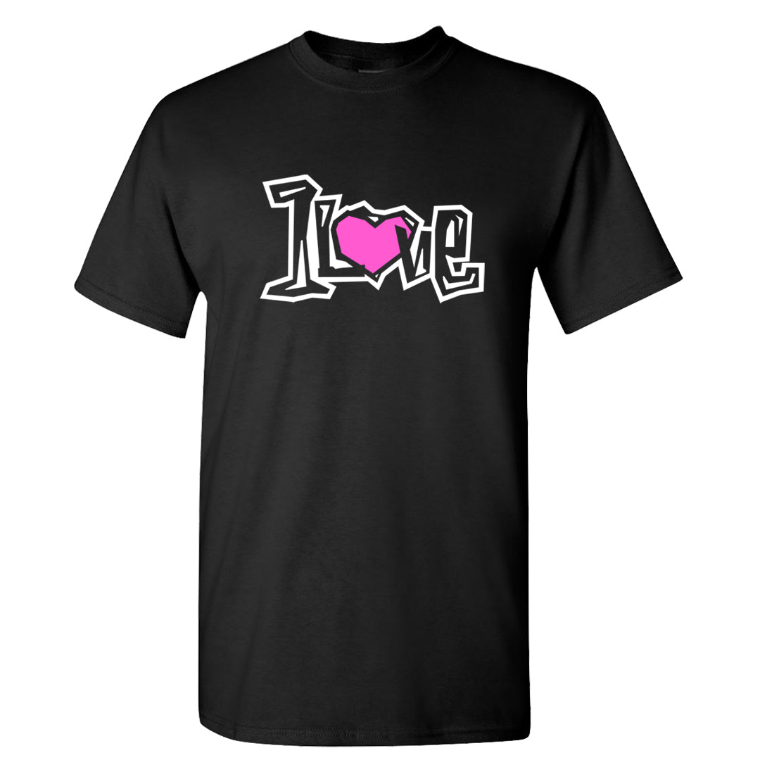 Las Vegas AF1s T Shirt | 1 Love, Black