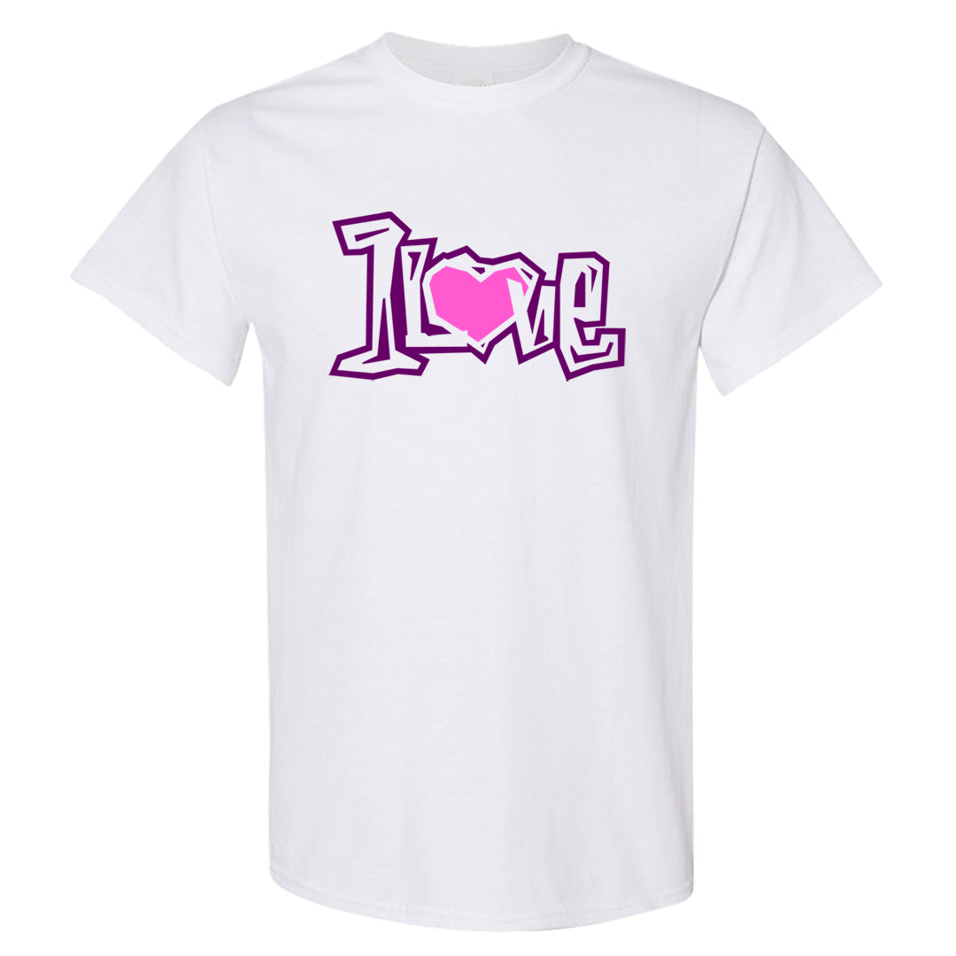 Las Vegas AF1s T Shirt | 1 Love, White