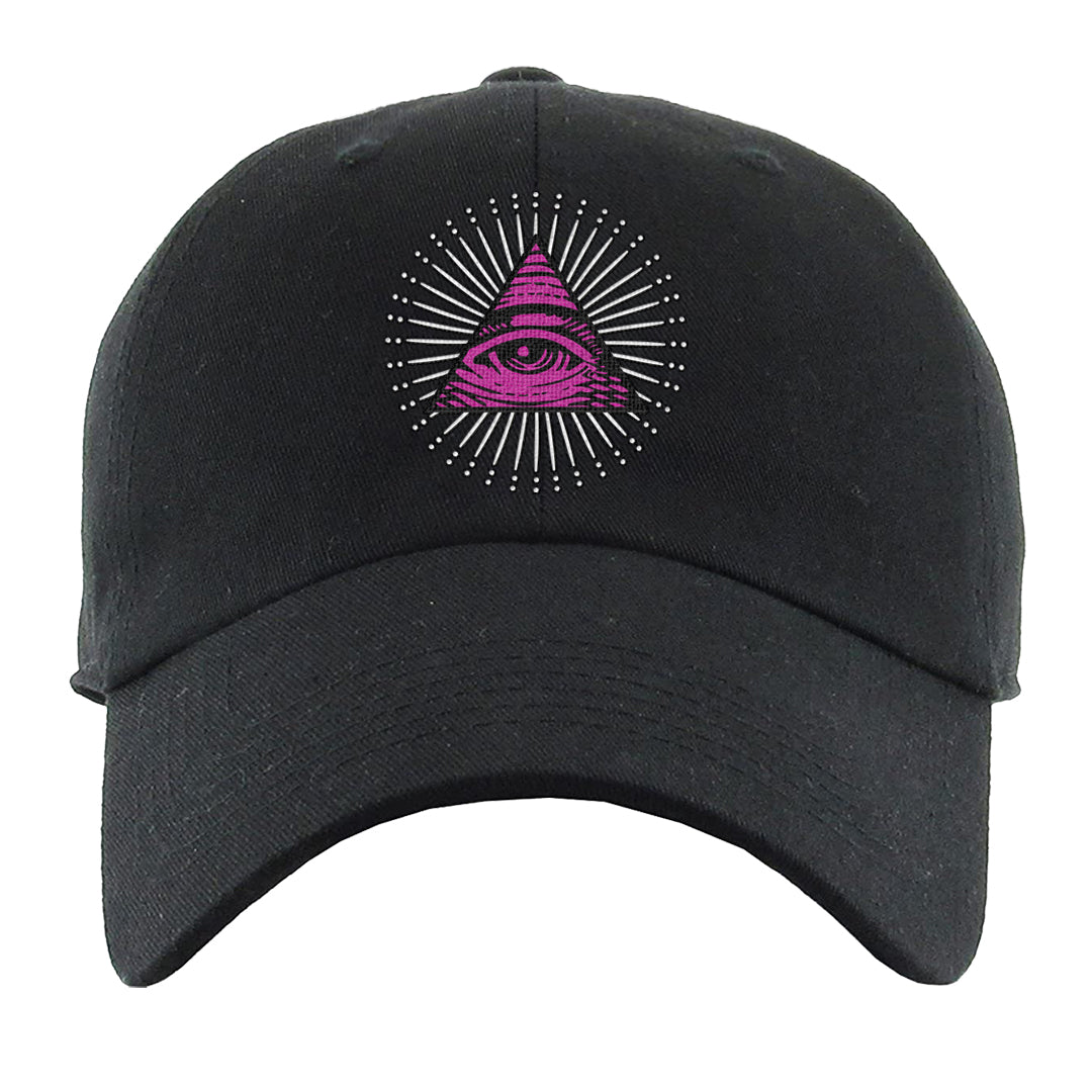 Las Vegas AF1s Dad Hat | All Seeing Eye, Black