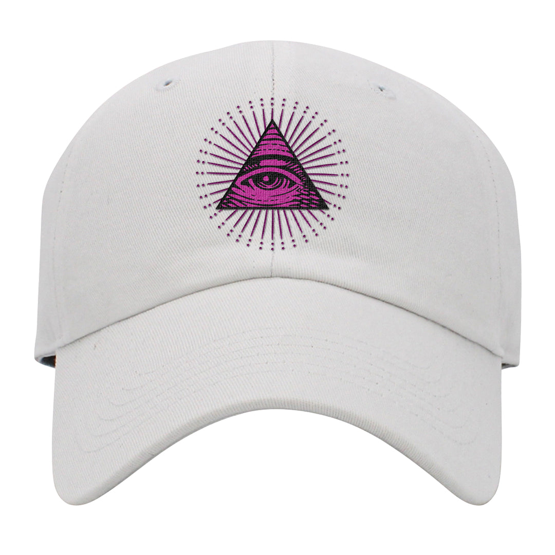 Las Vegas AF1s Dad Hat | All Seeing Eye, White