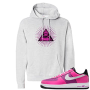 Las Vegas AF1s Hoodie | All Seeing Eye, Ash