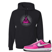 Las Vegas AF1s Hoodie | All Seeing Eye, Black