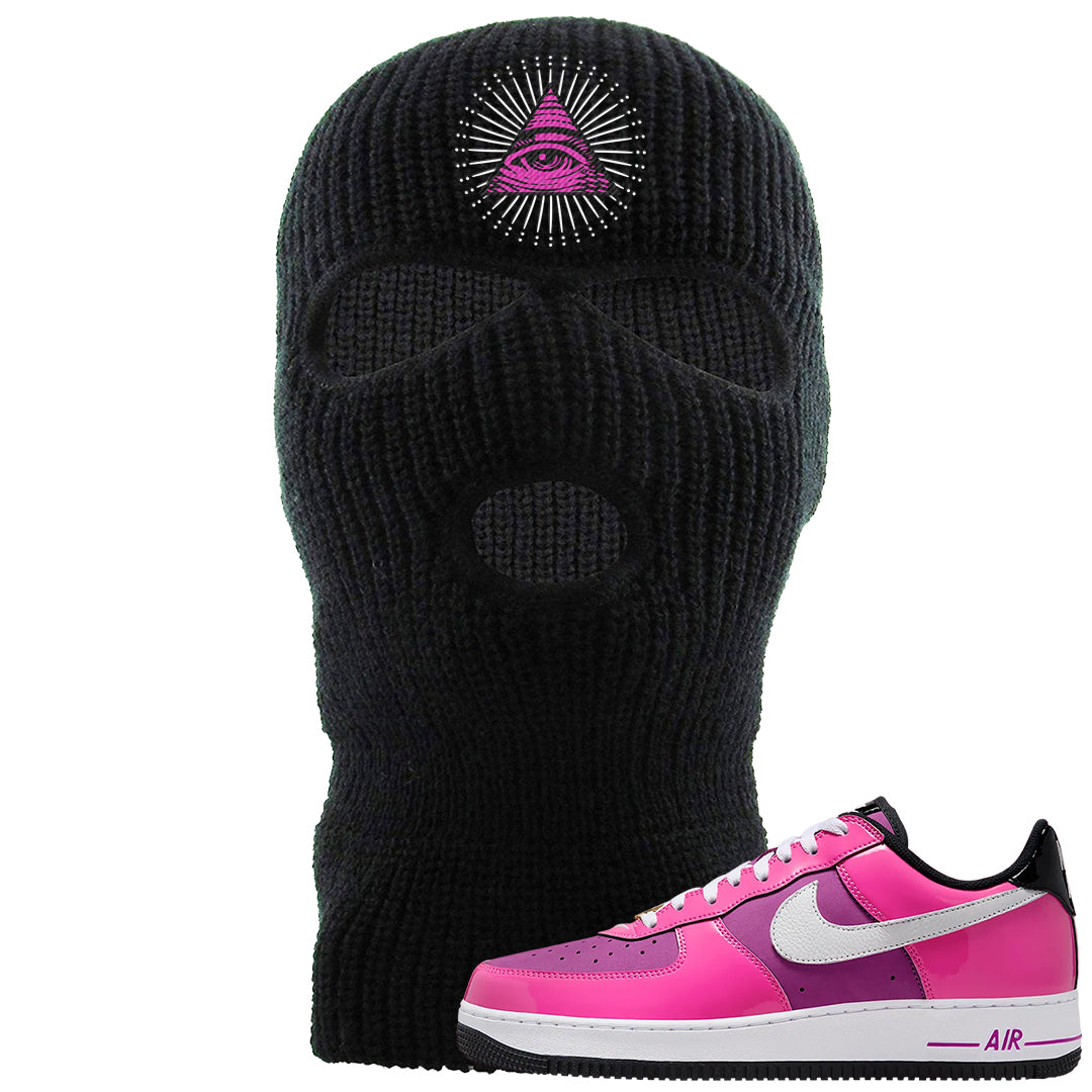 Las Vegas AF1s Ski Mask | All Seeing Eye, Black