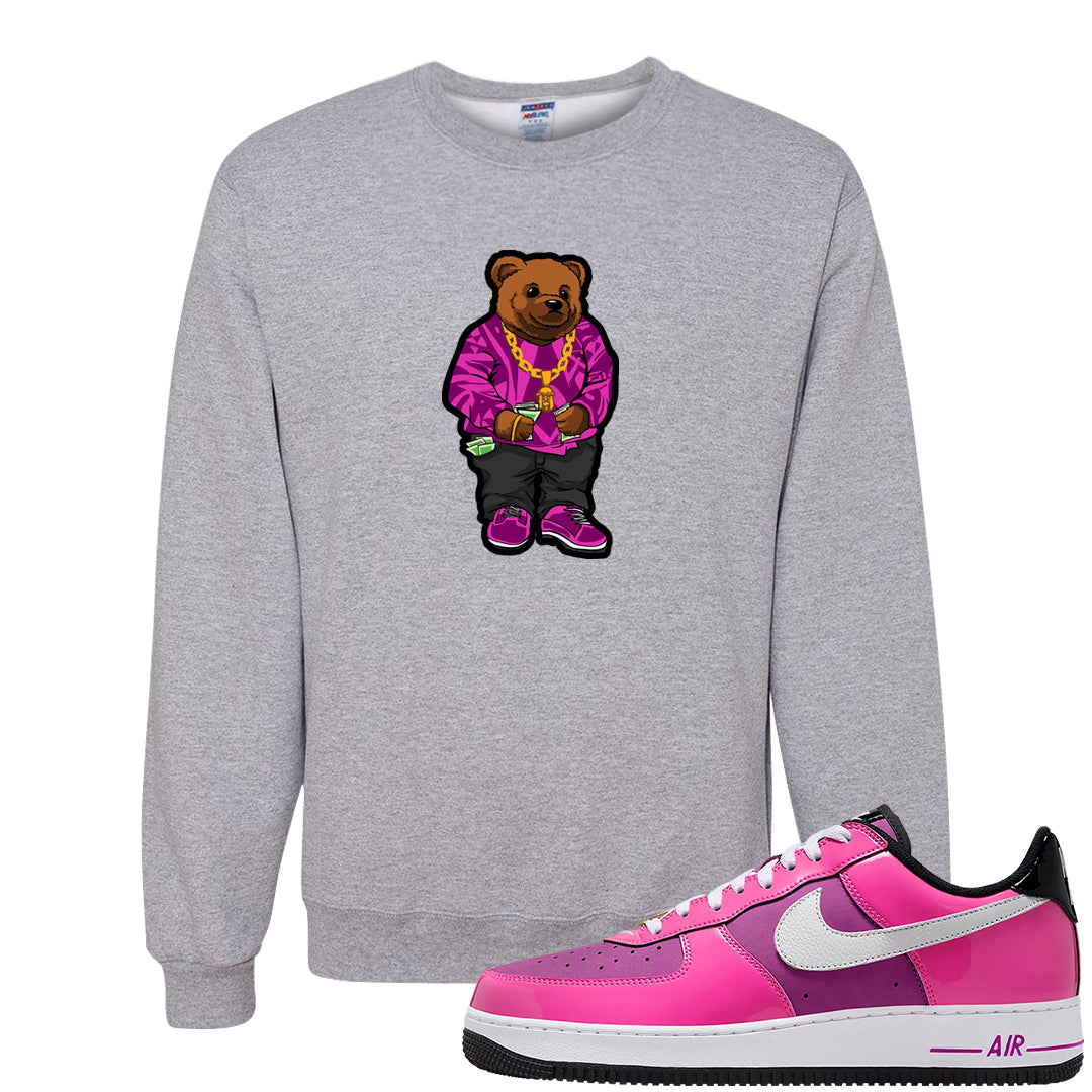 Las Vegas AF1s Crewneck Sweatshirt | Sweater Bear, Ash