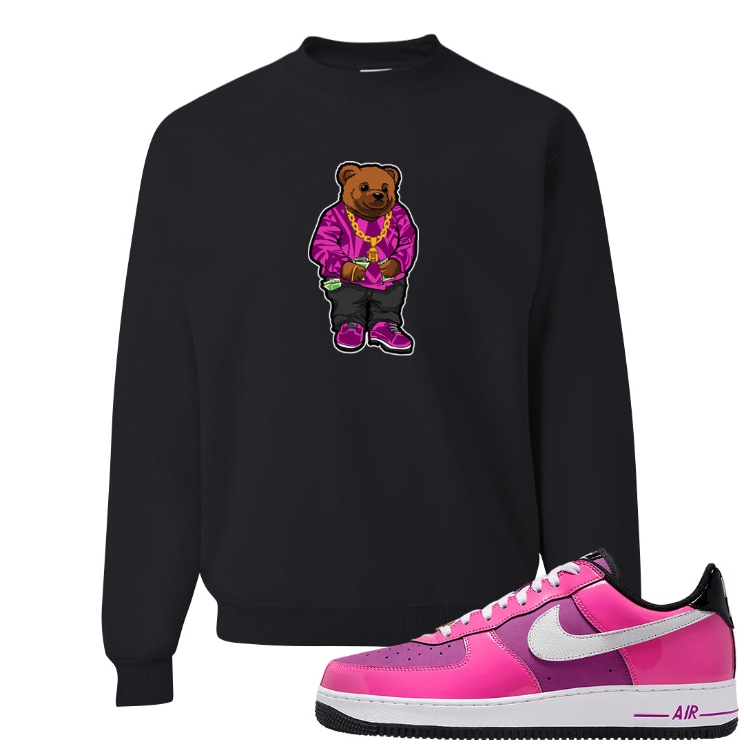 Las Vegas AF1s Crewneck Sweatshirt | Sweater Bear, Black