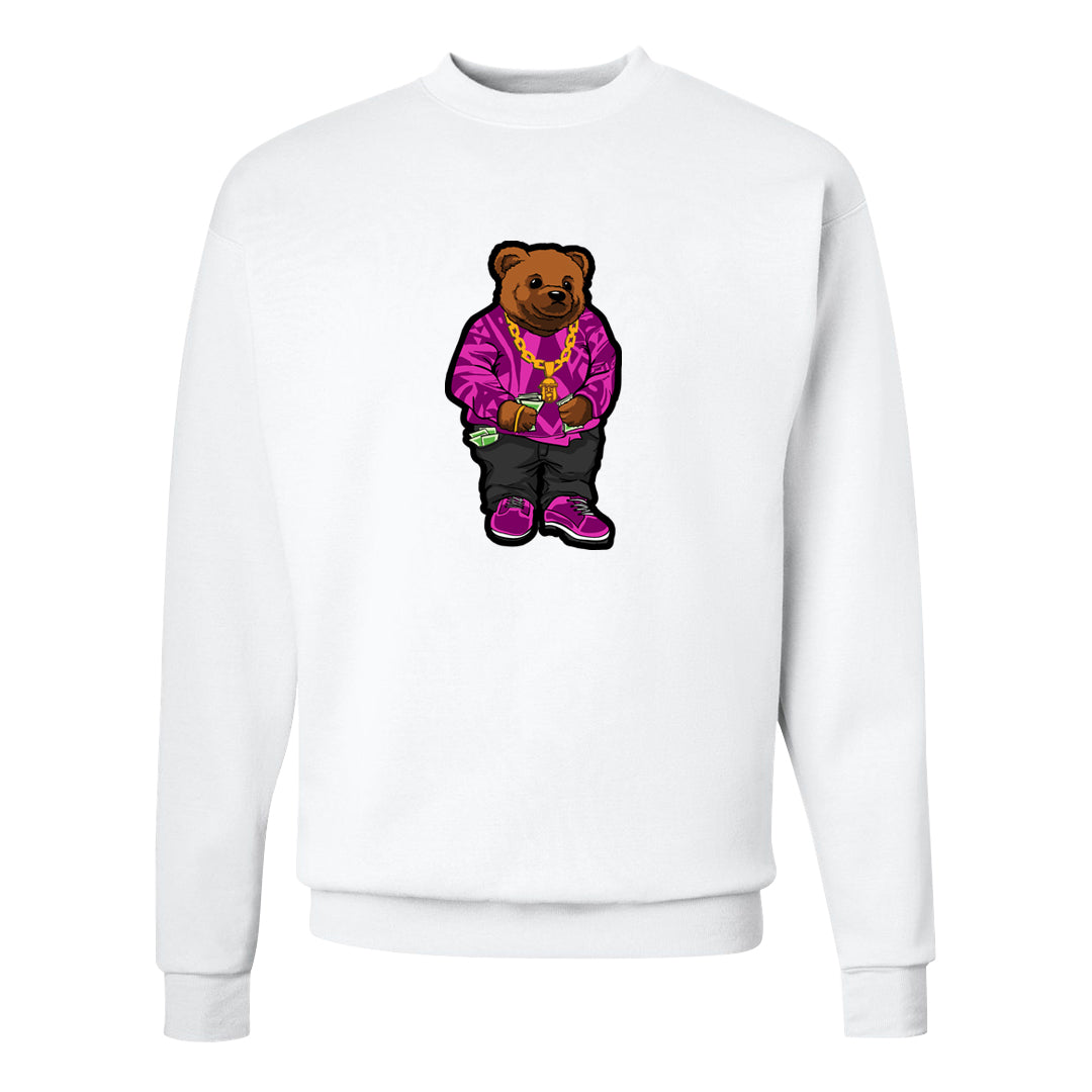 Las Vegas AF1s Crewneck Sweatshirt | Sweater Bear, White