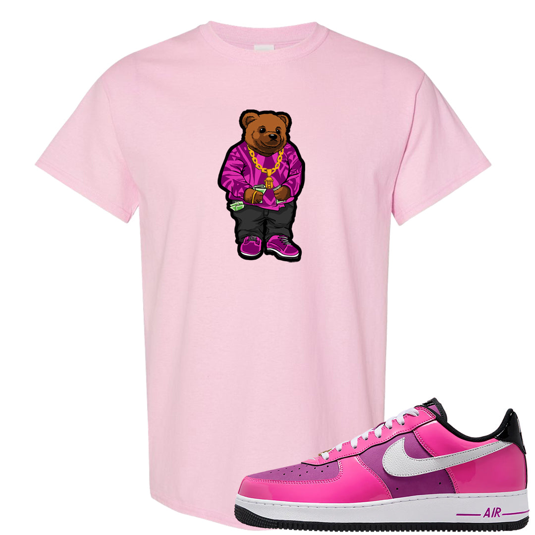 Las Vegas AF1s T Shirt | Sweater Bear, Light Pink