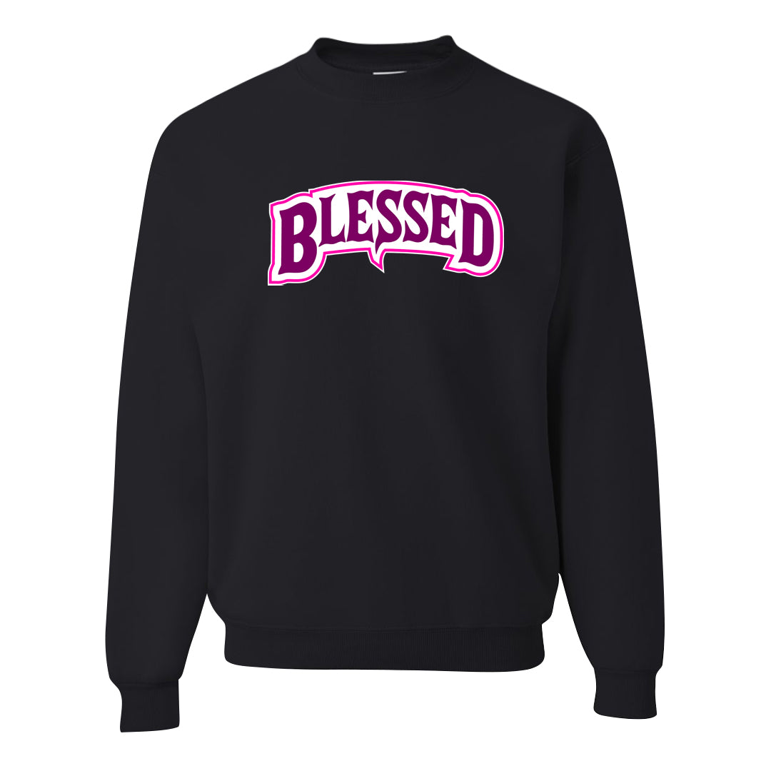Las Vegas AF1s Crewneck Sweatshirt | Blessed Arch, Black