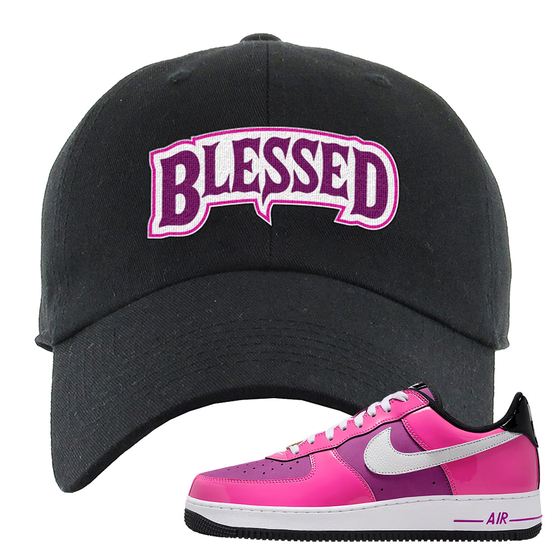 Las Vegas AF1s Dad Hat | Blessed Arch, Black