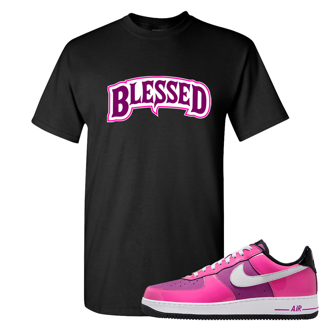 Las Vegas AF1s T Shirt | Blessed Arch, Black