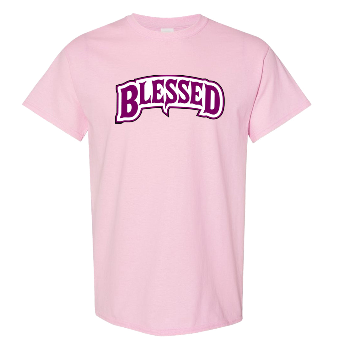 Las Vegas AF1s T Shirt | Blessed Arch, Light Pink