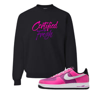 Las Vegas AF1s Crewneck Sweatshirt | Certified Fresh, Black