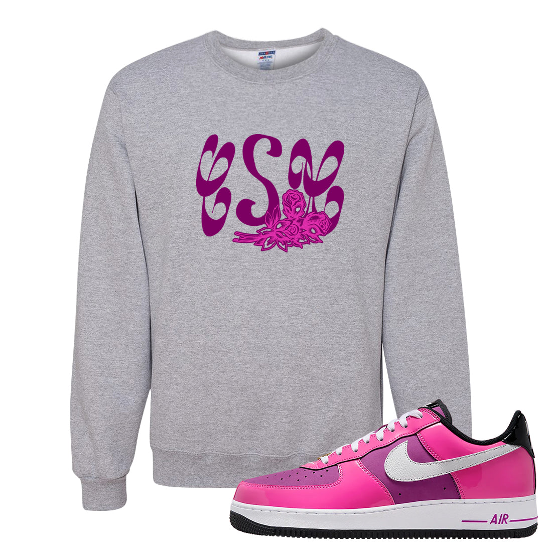 Las Vegas AF1s Crewneck Sweatshirt | Certified Sneakerhead, Ash