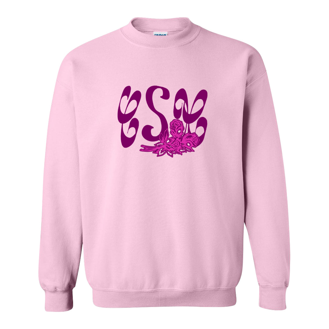 Las Vegas AF1s Crewneck Sweatshirt | Certified Sneakerhead, Light Pink