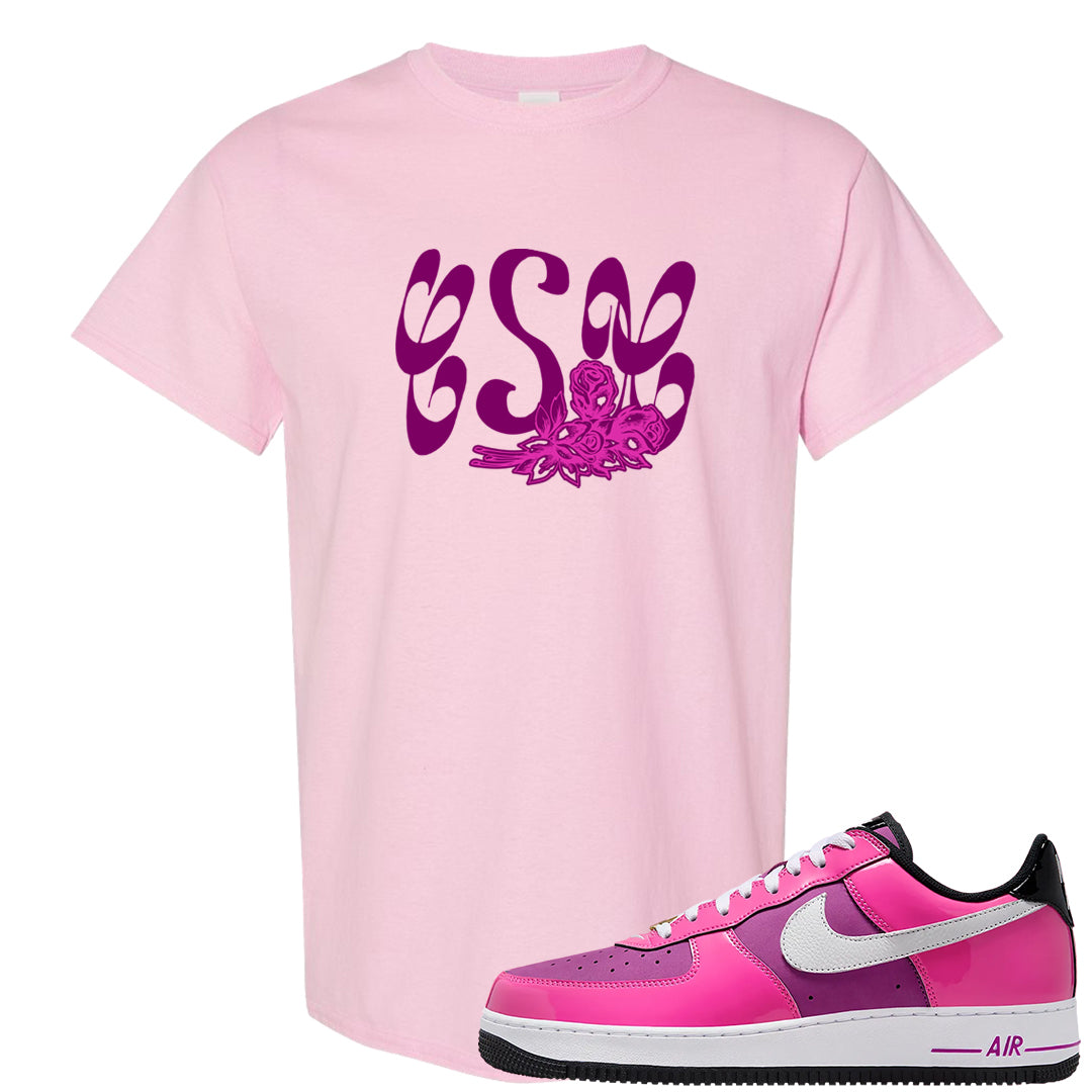Las Vegas AF1s T Shirt | Certified Sneakerhead, Light Pink
