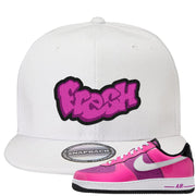 Las Vegas AF1s Snapback Hat | Fresh, White