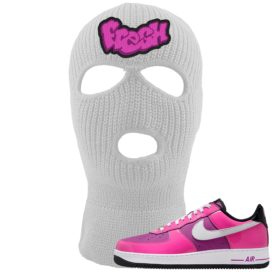 Las Vegas AF1s Ski Mask | Fresh, White