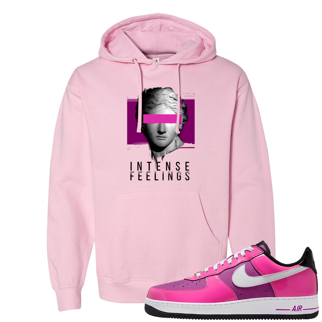 Las Vegas AF1s Hoodie | Intense Feelings, Light Pink