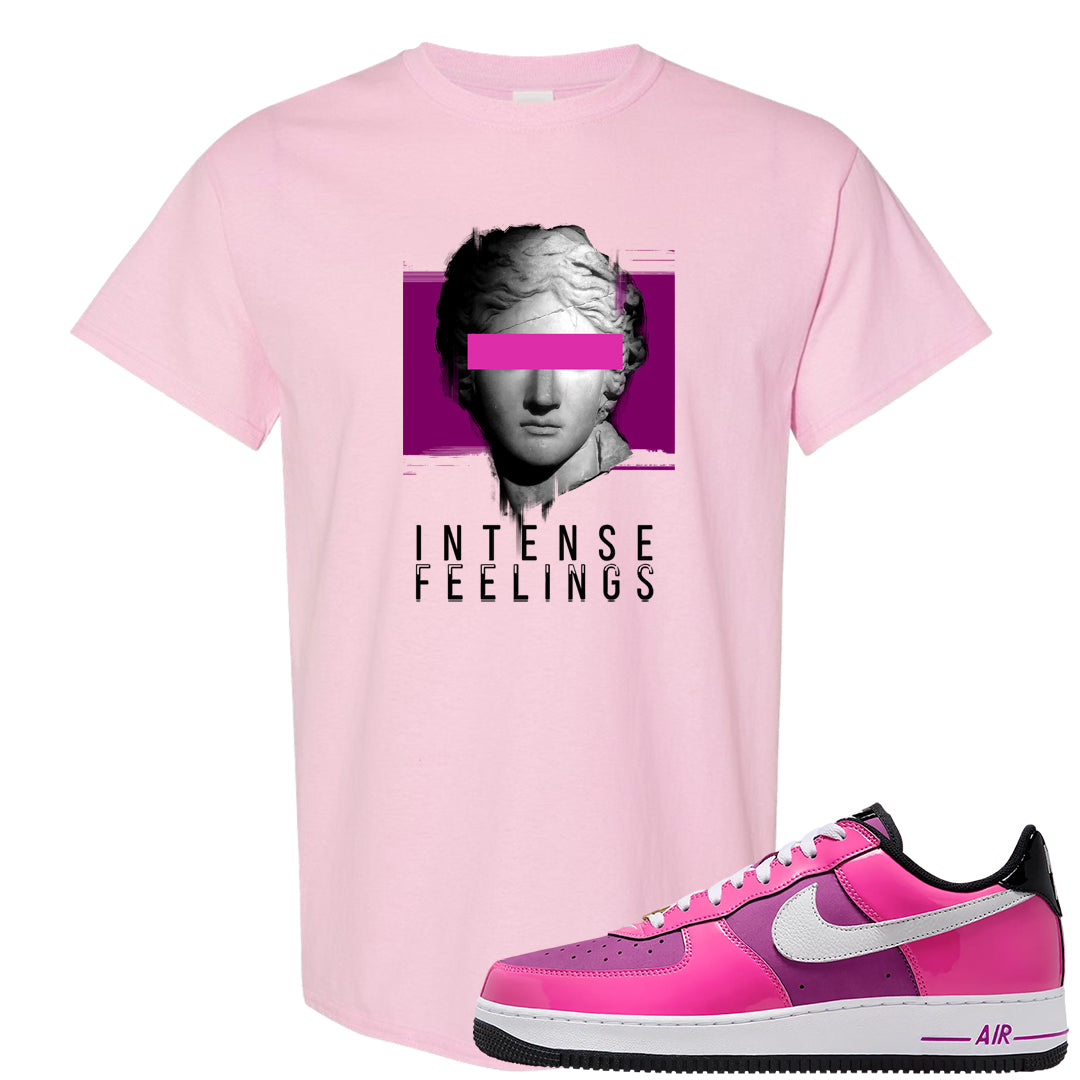 Las Vegas AF1s T Shirt | Intense Feelings, Light Pink