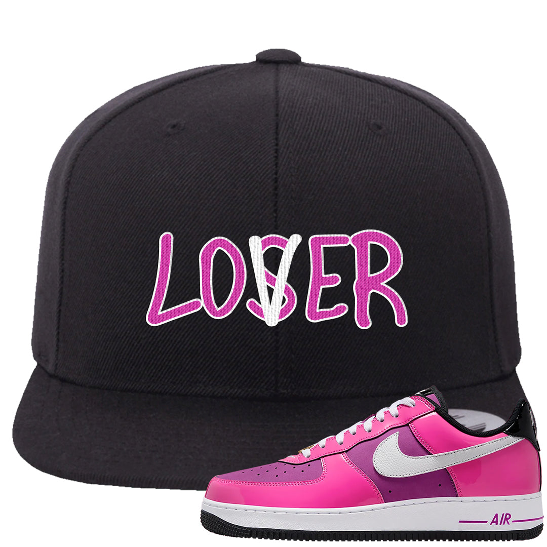 Las Vegas AF1s Snapback Hat | Lover, Black
