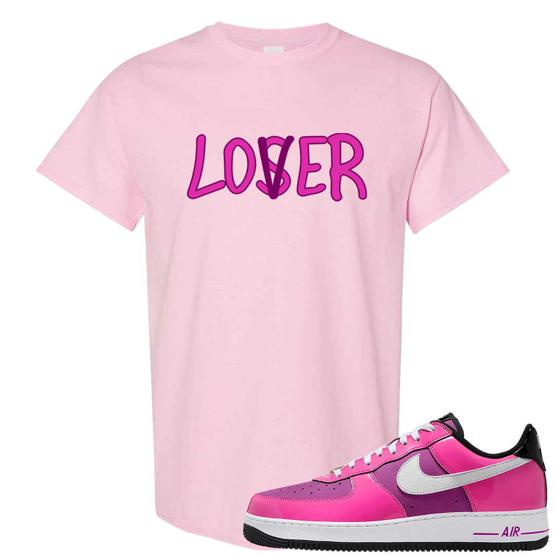 Las Vegas AF1s T Shirt | Lover, Light Pink