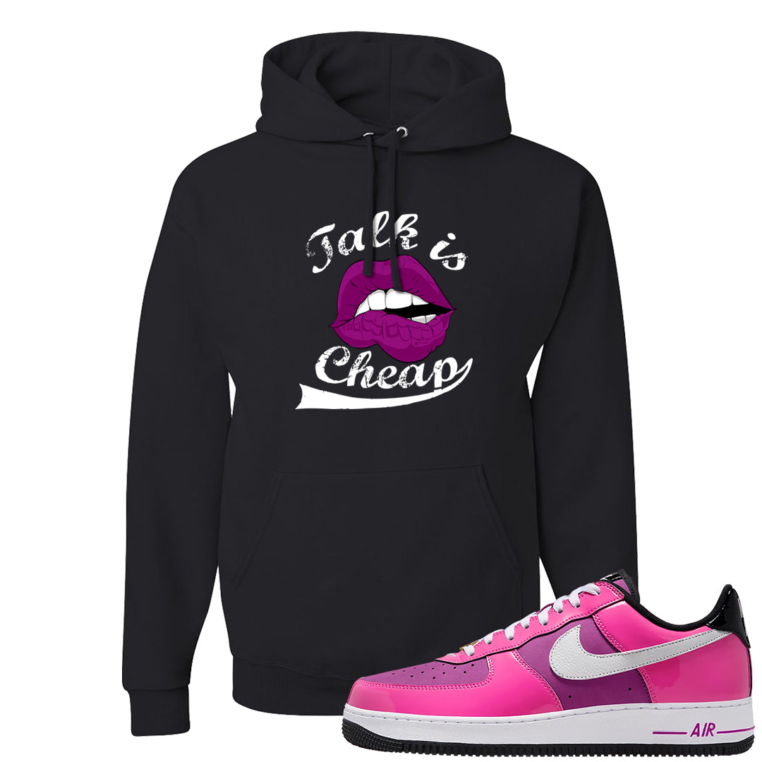 Las Vegas AF1s Hoodie | Talk Lips, Black