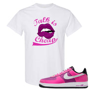 Las Vegas AF1s T Shirt | Talk Lips, White