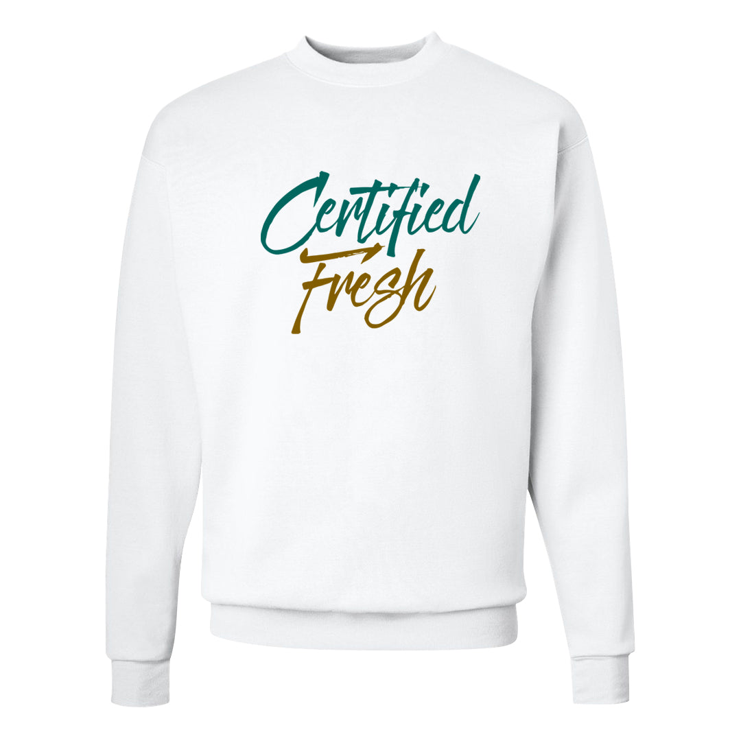Patchwork AF 1s Crewneck Sweatshirt | Certified Fresh, White