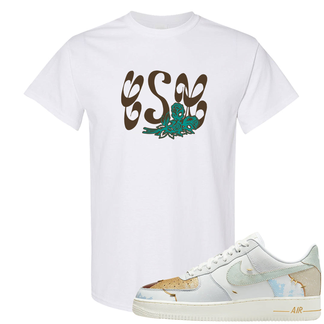 Patchwork AF 1s T Shirt | Certified Sneakerhead, White
